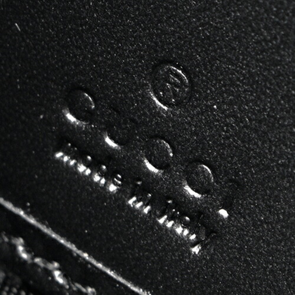 Gucci Long Wallet Avel Gg Signature Black View 5